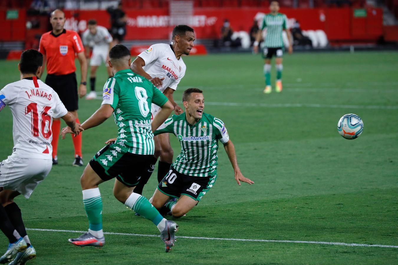 La victoria del Sevilla FC en el derbi contra el Betis, en imágenes