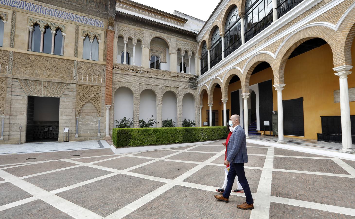 El Alcázar de Sevilla se prepara para la reapertura