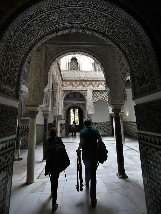 El Alcázar de Sevilla se prepara para la reapertura