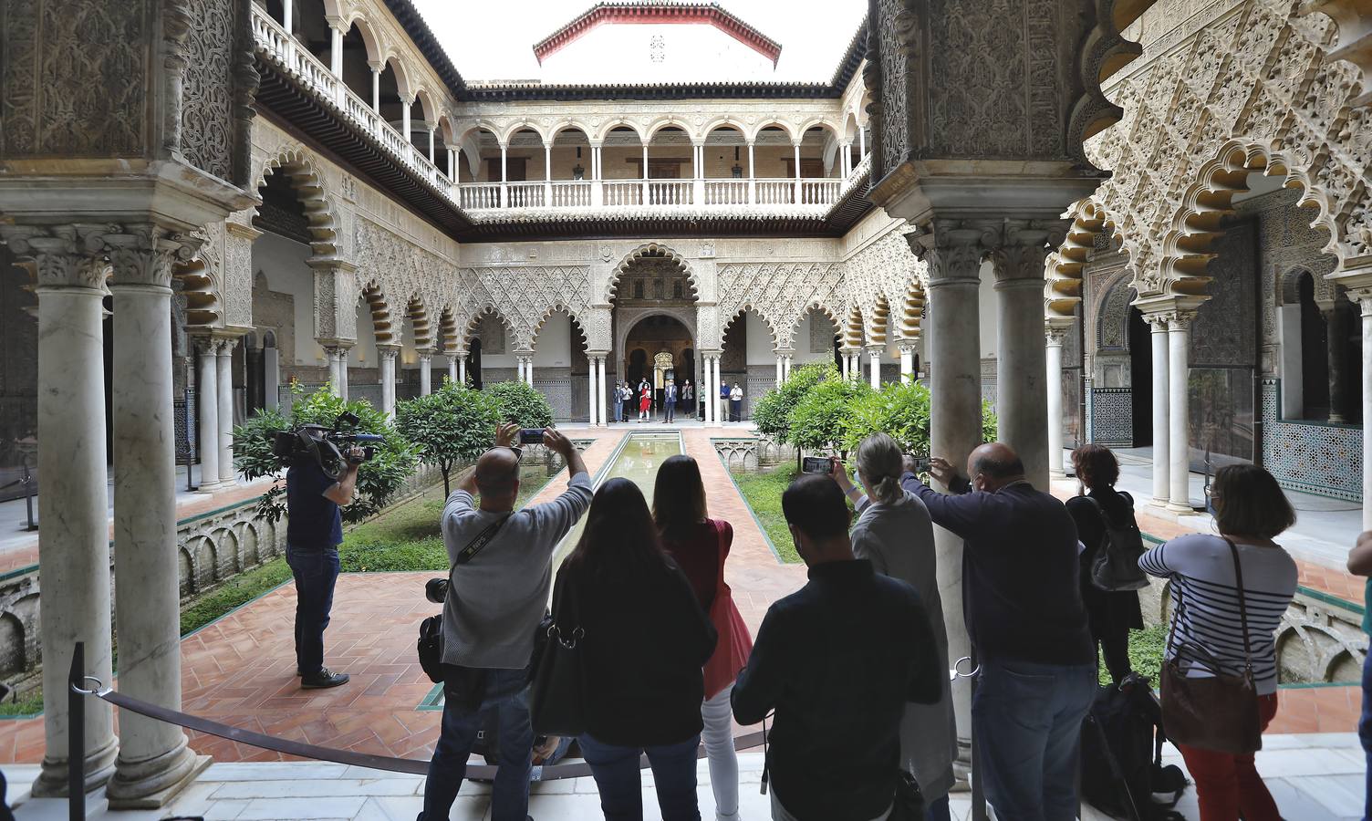 El Alcázar de Sevilla se prepara para la reapertura