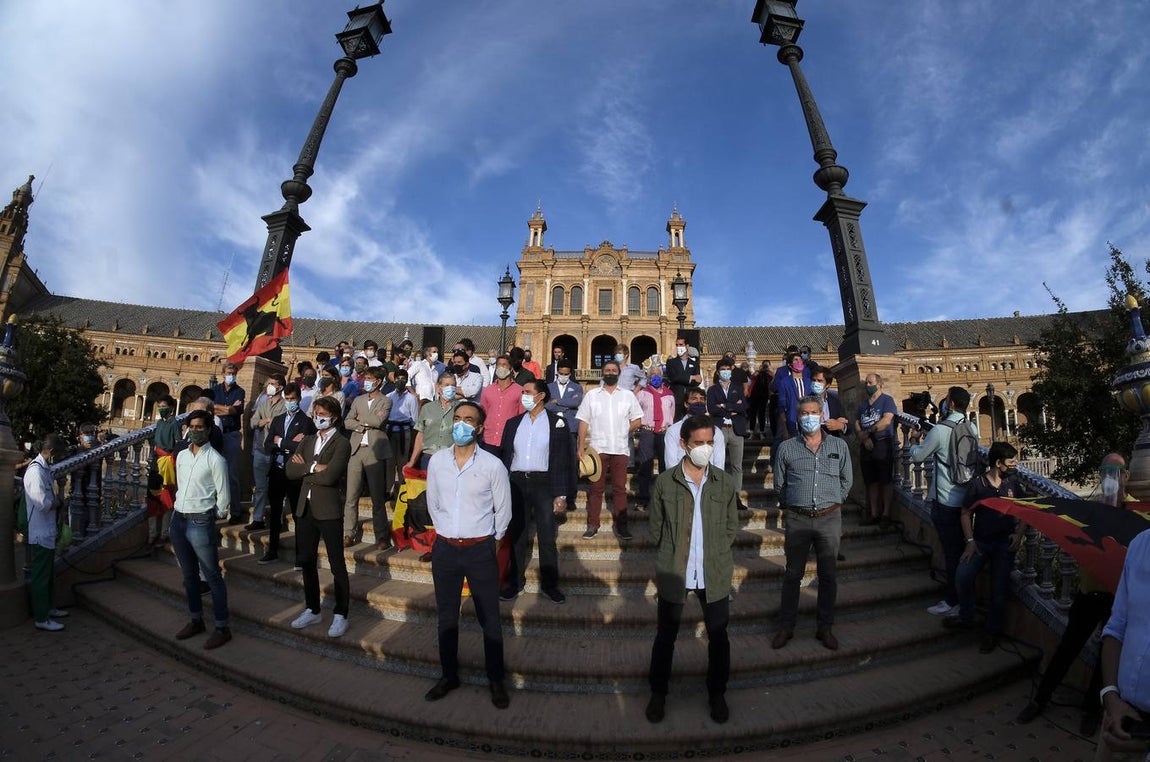En imágenes, paseo taurino reivindicativo por las calles de Sevilla