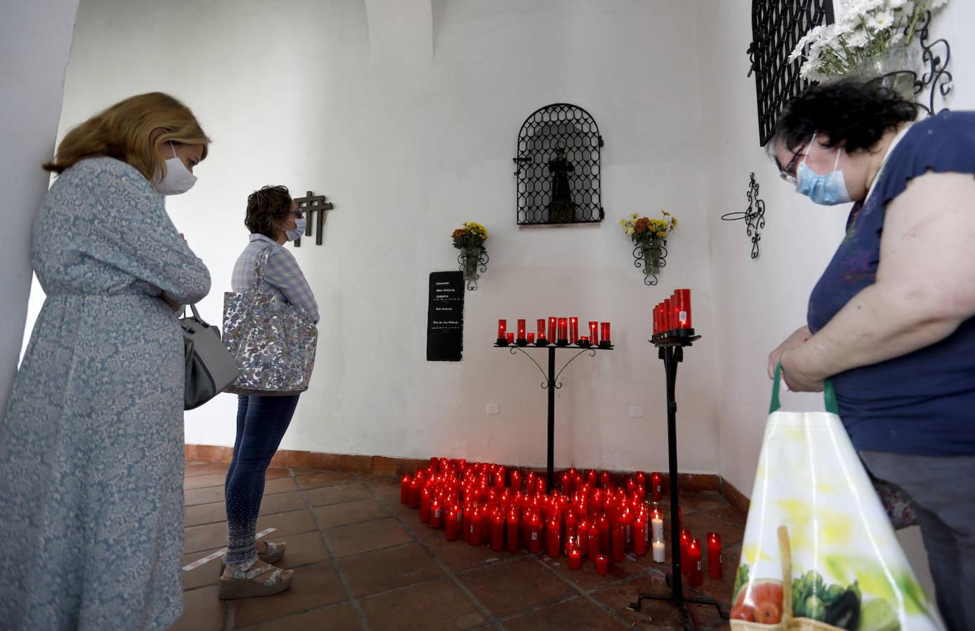 El reparto de pan de San Antonio en las Capuchinas de Córdoba, en imágenes