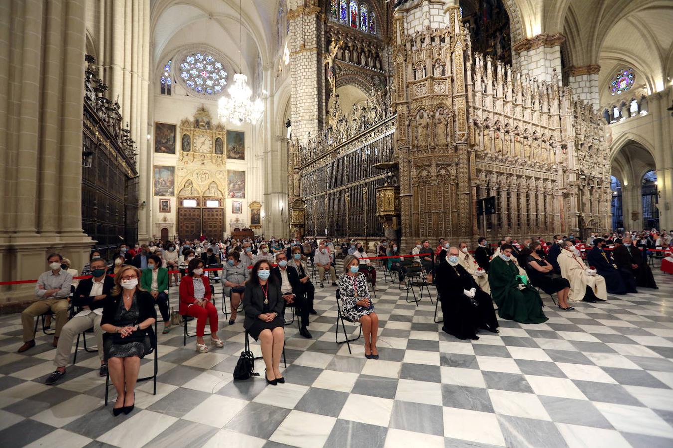 La catedral acoge las ceremonias del Corpus