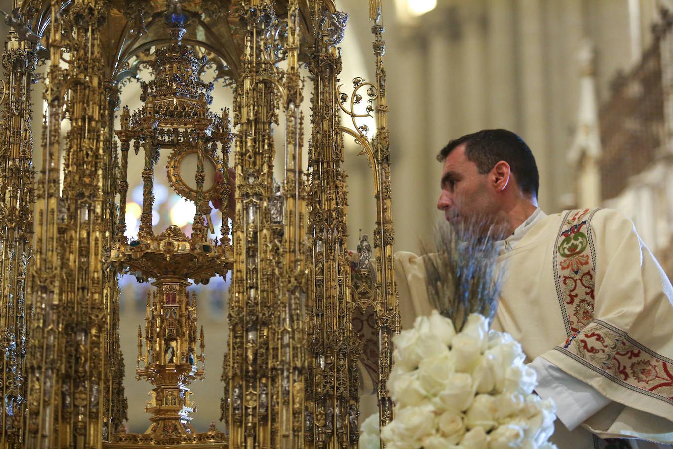 La catedral acoge las ceremonias del Corpus