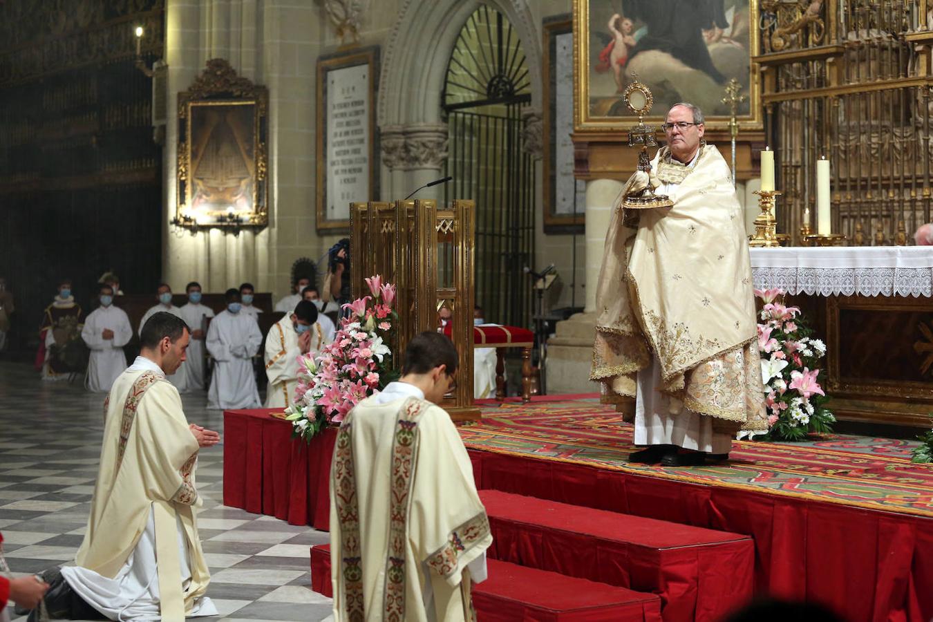 La catedral acoge las ceremonias del Corpus