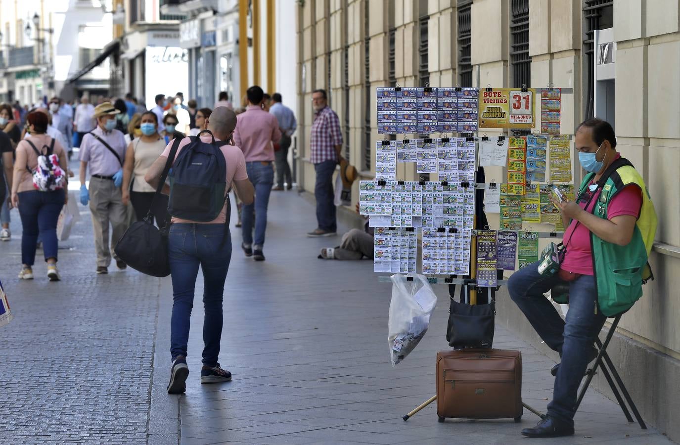 Se reanuda la venta de cupones de la ONCE