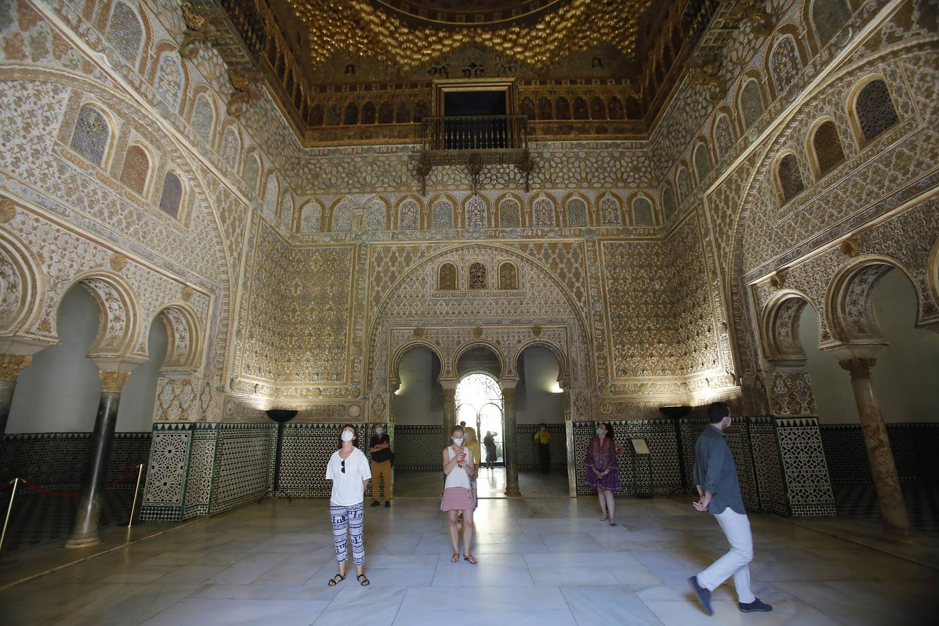 Las primeras visitas al Alcázar de Sevilla