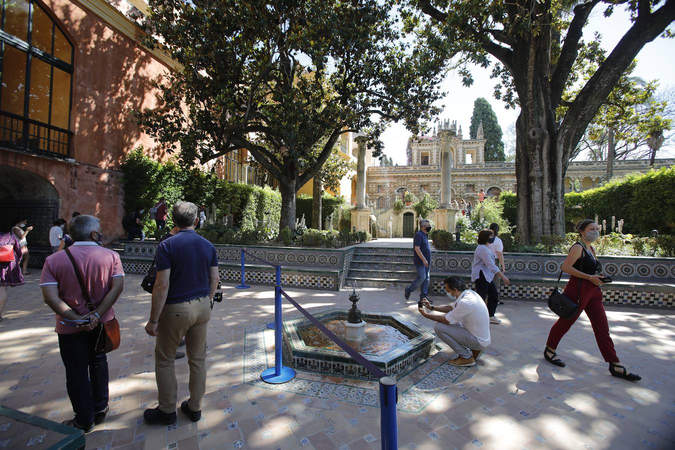 Las primeras visitas al Alcázar de Sevilla