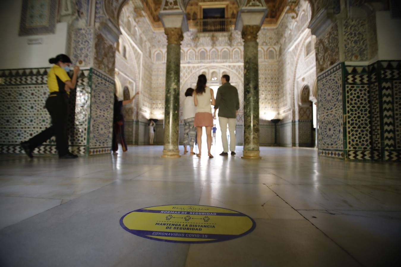 Las primeras visitas al Alcázar de Sevilla