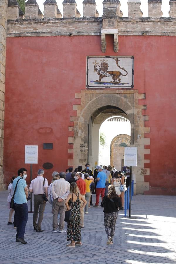 Las primeras visitas al Alcázar de Sevilla