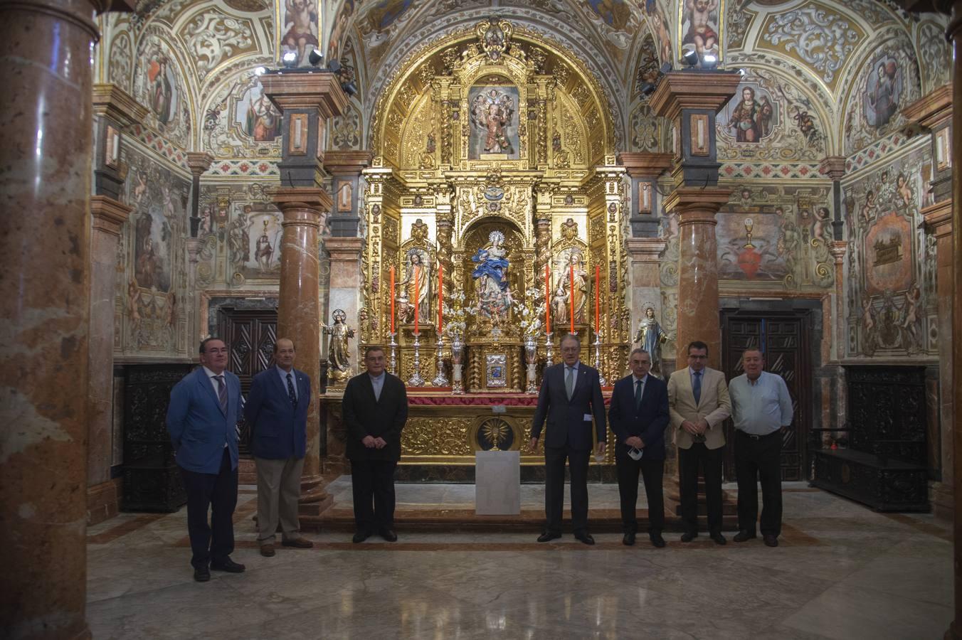 Las imágenes de la restauración de la capilla sacramental de San Lorenzo