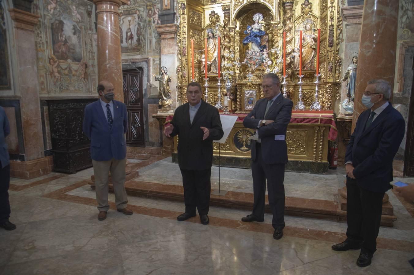 Las imágenes de la restauración de la capilla sacramental de San Lorenzo