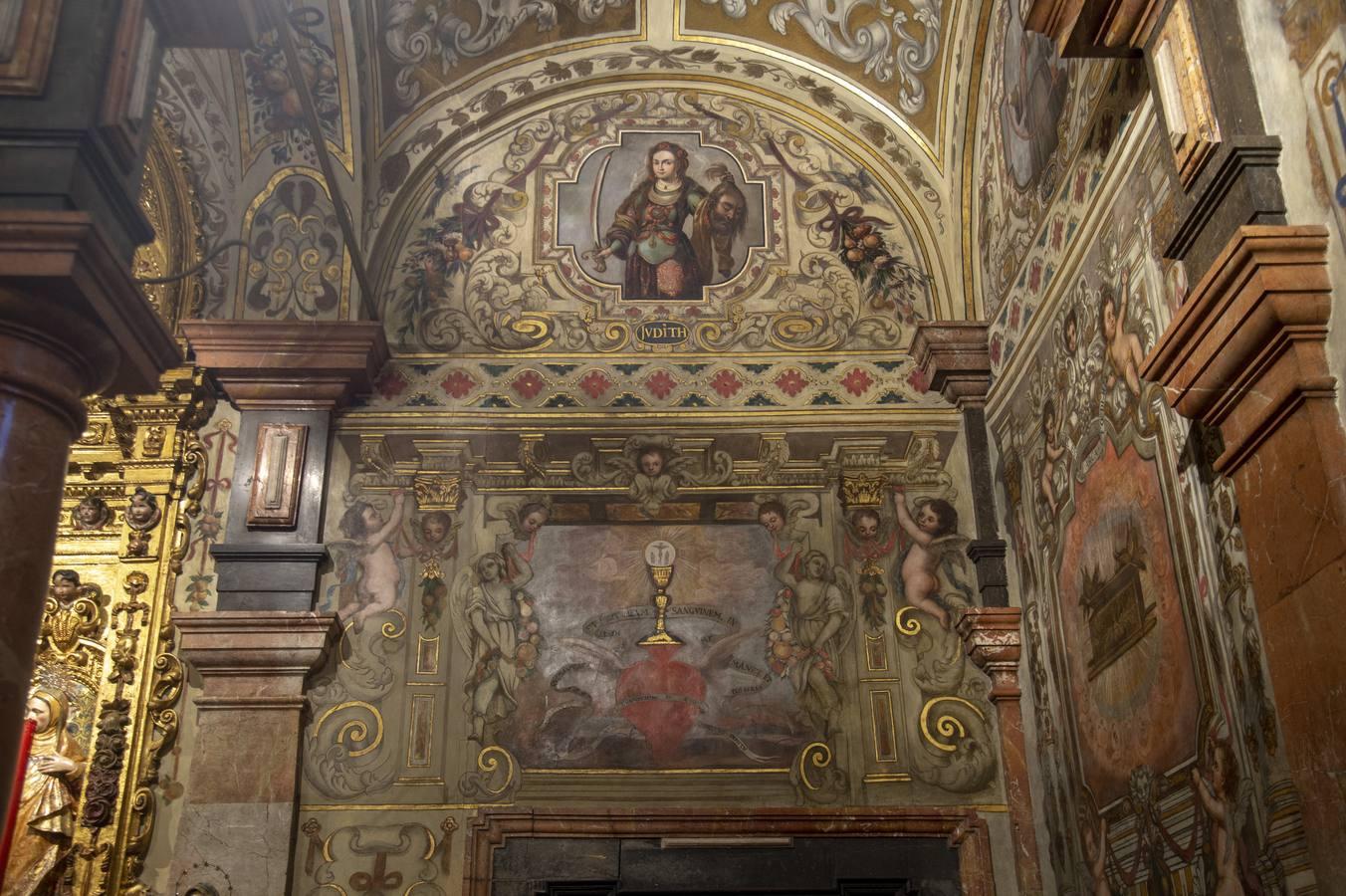 Las imágenes de la restauración de la capilla sacramental de San Lorenzo