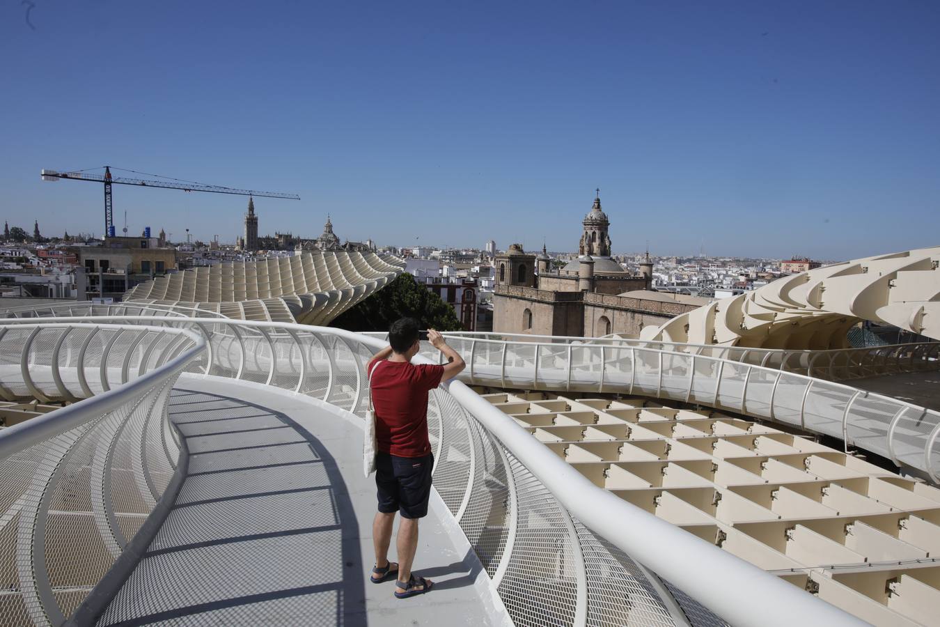 En imágenes, la apertura al público de Las Setas