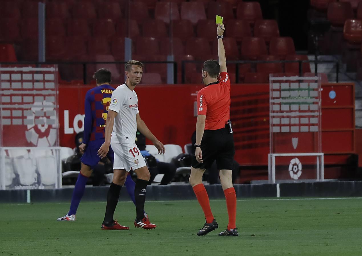 En imágenes, Sevilla-Barcelona en el Sánchez-Pizjuán