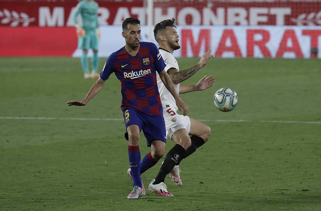 En imágenes, Sevilla-Barcelona en el Sánchez-Pizjuán