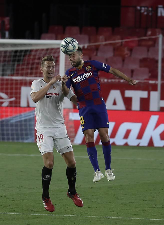 En imágenes, Sevilla-Barcelona en el Sánchez-Pizjuán