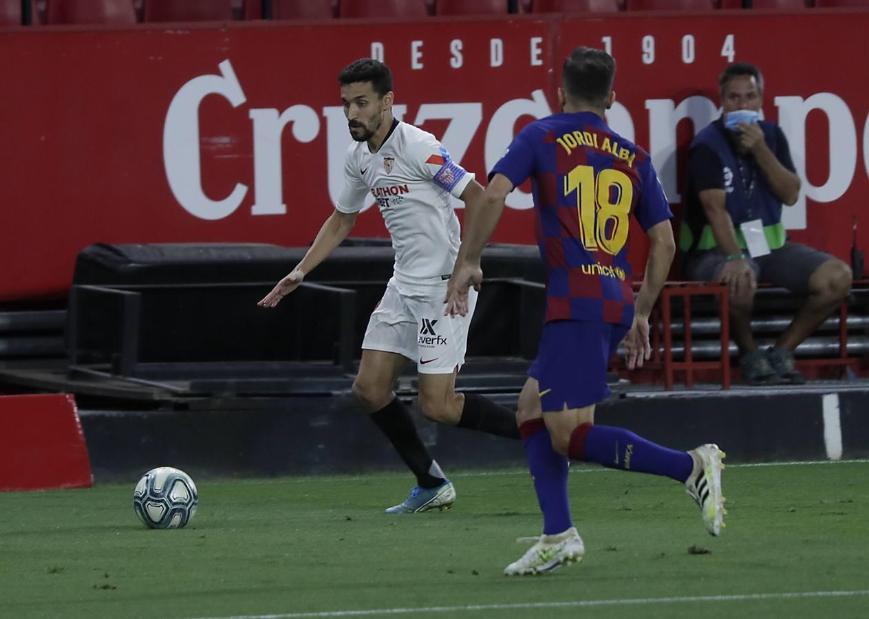 En imágenes, Sevilla-Barcelona en el Sánchez-Pizjuán