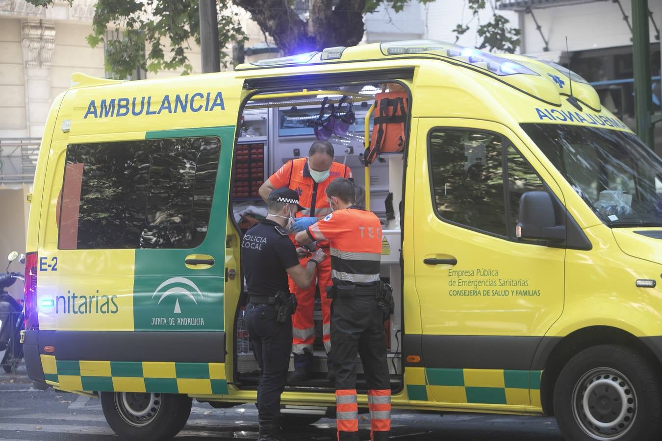 En imágenes, el peligroso incendio en el centro de Córdoba