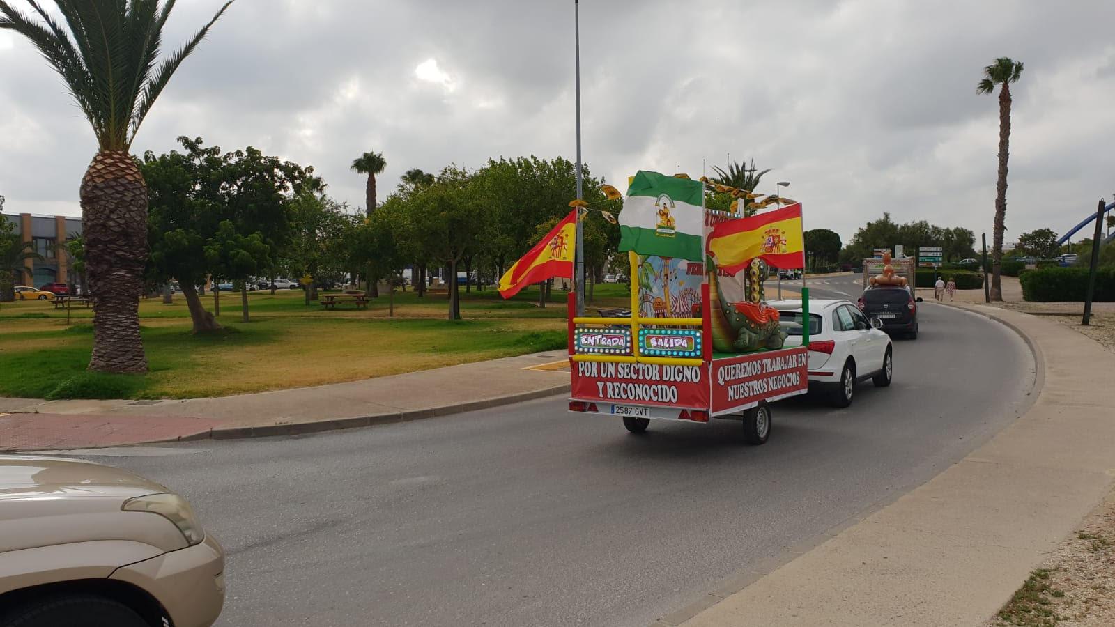 FOTOS: Los feriantes de la bahía de Cádiz piden «medidas urgentes»