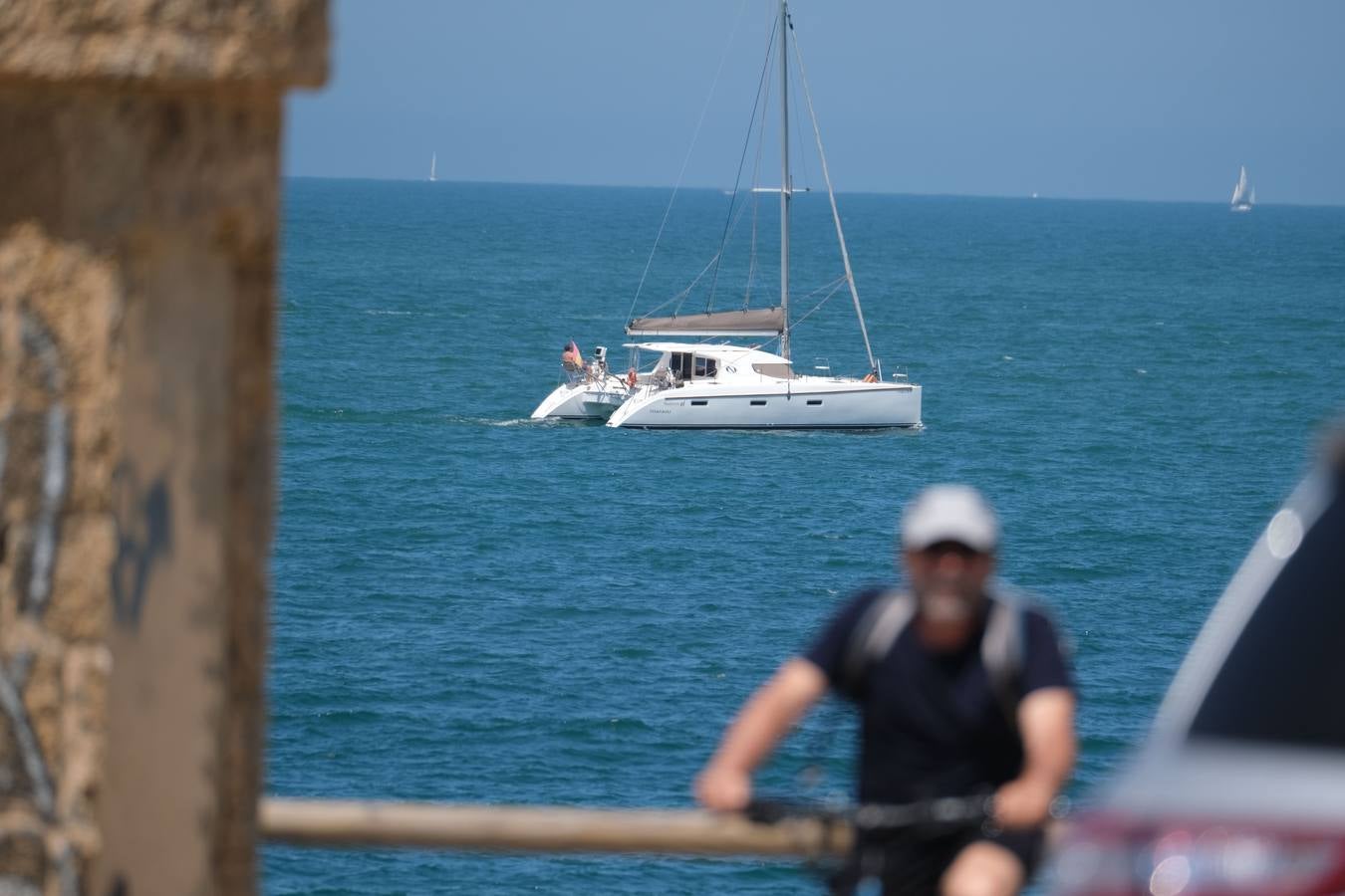 Ambiente en las playas del Puerto de Santa María