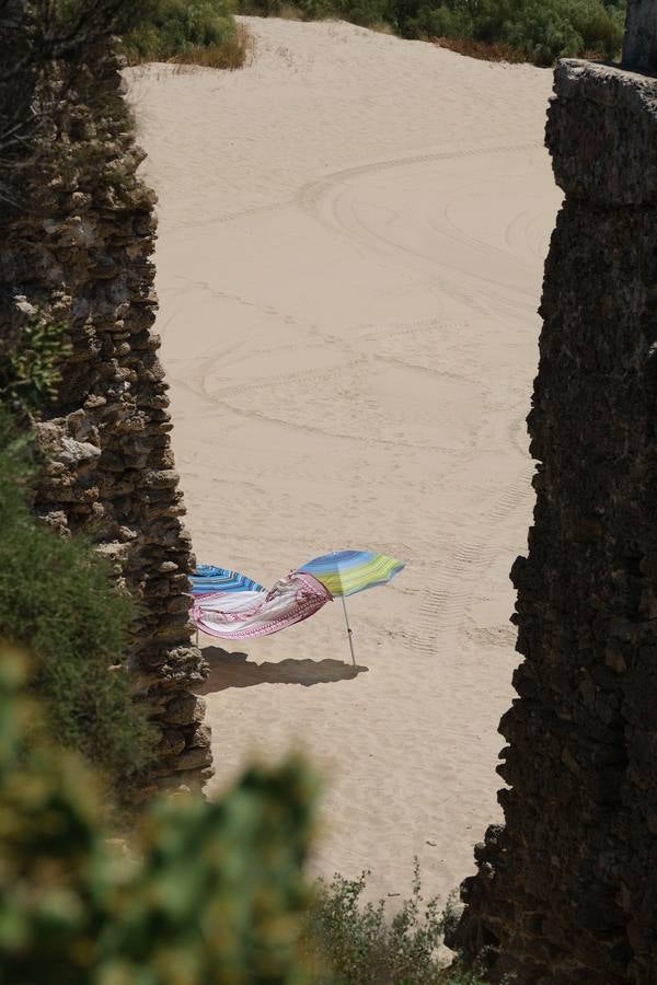 Ambiente en las playas del Puerto de Santa María