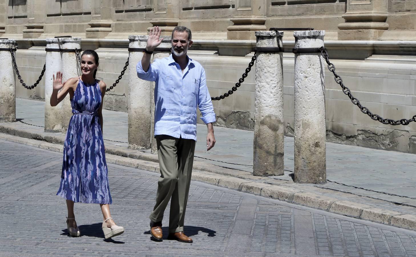 En fotos: los Reyes, en la Catedral y el Alcázar