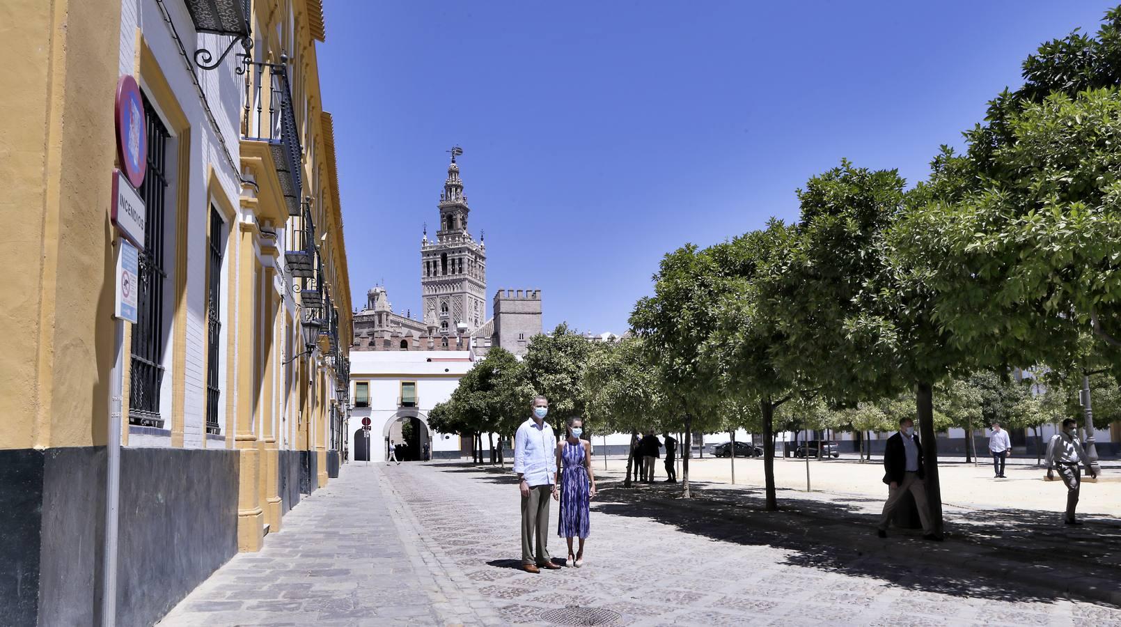 En fotos: los Reyes, en la Catedral y el Alcázar