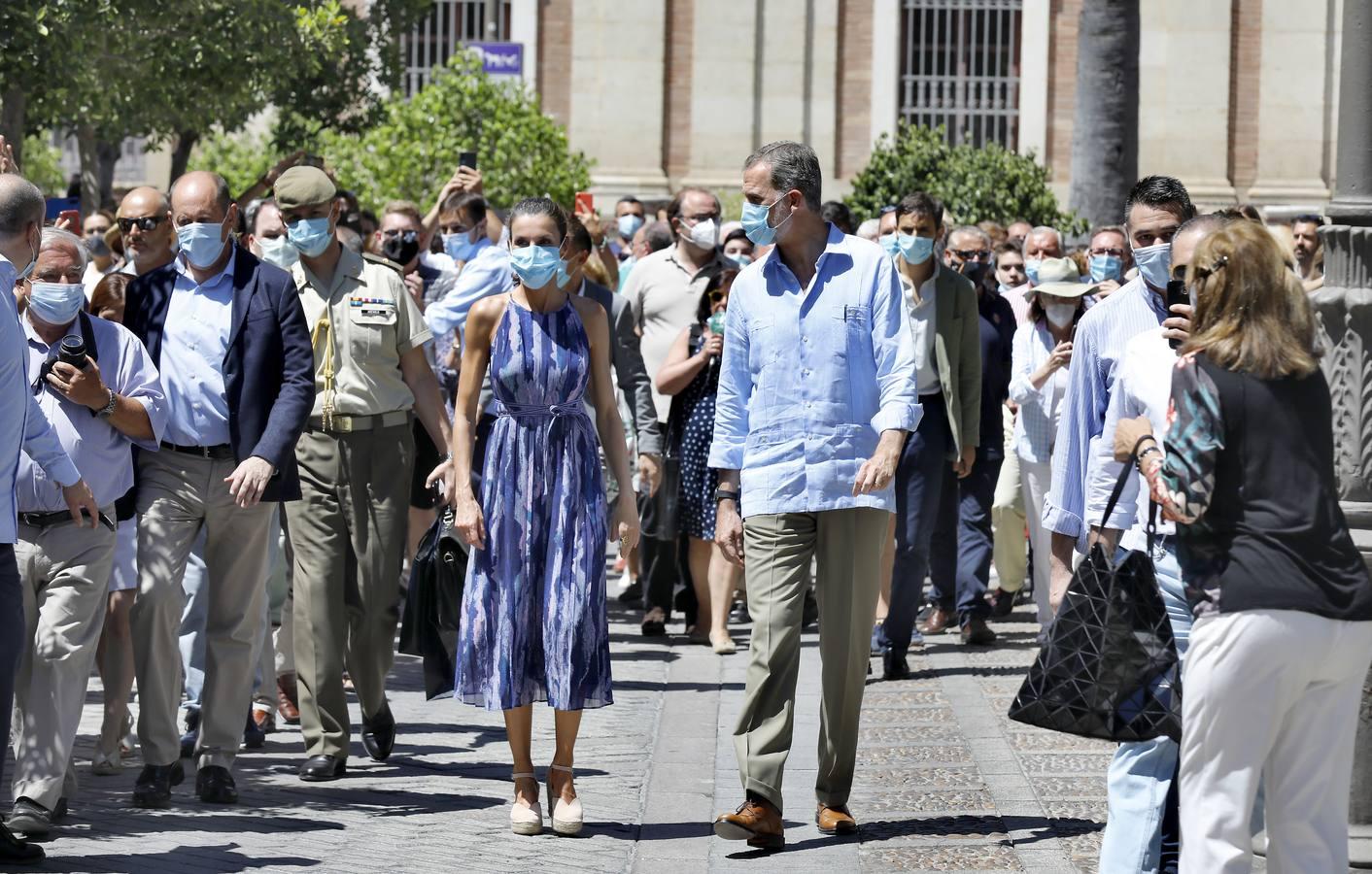 En fotos: los Reyes, en la Catedral y el Alcázar