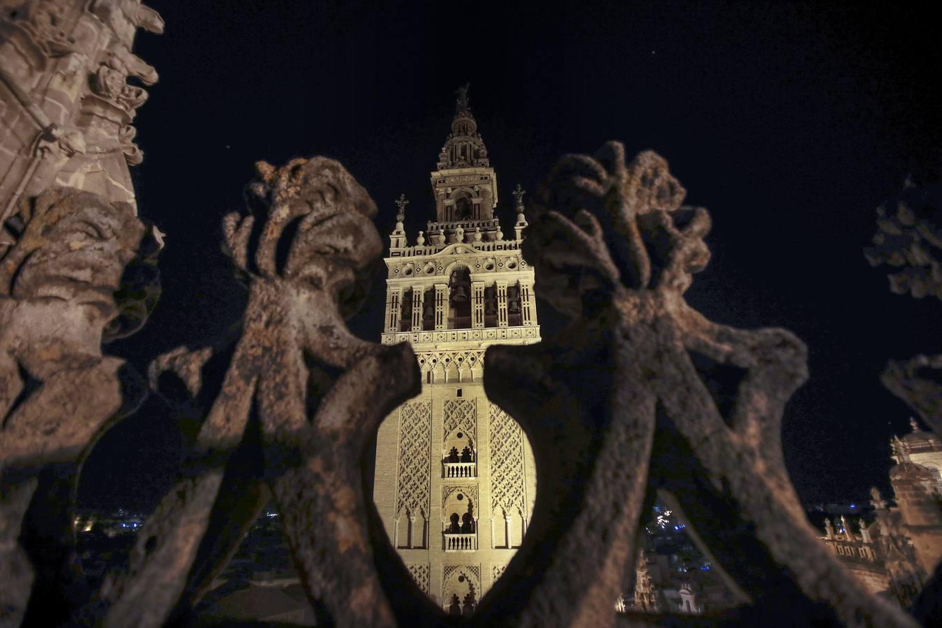 En fotos: la Catedral de Sevilla, bajo las estrellas