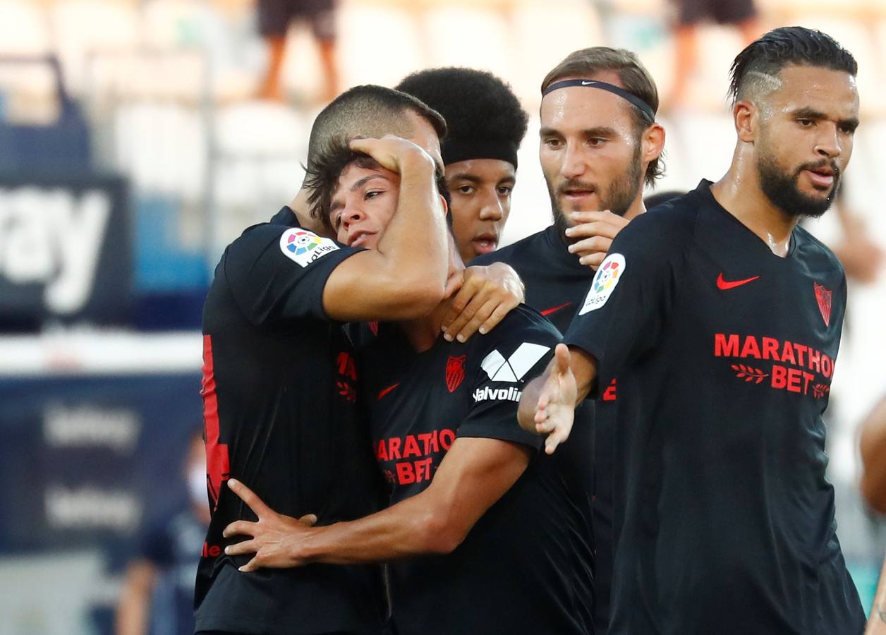 El partido Leganés-Sevilla en imágenes