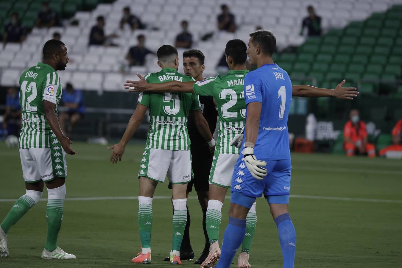 En imágenes, el Betis-Villarreal en el Villamarín