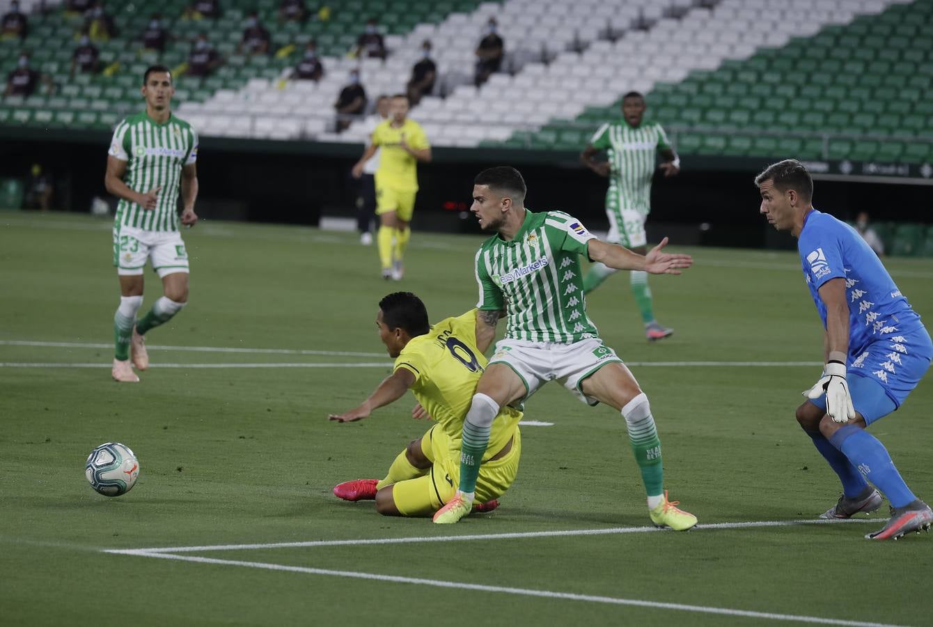 En imágenes, el Betis-Villarreal en el Villamarín