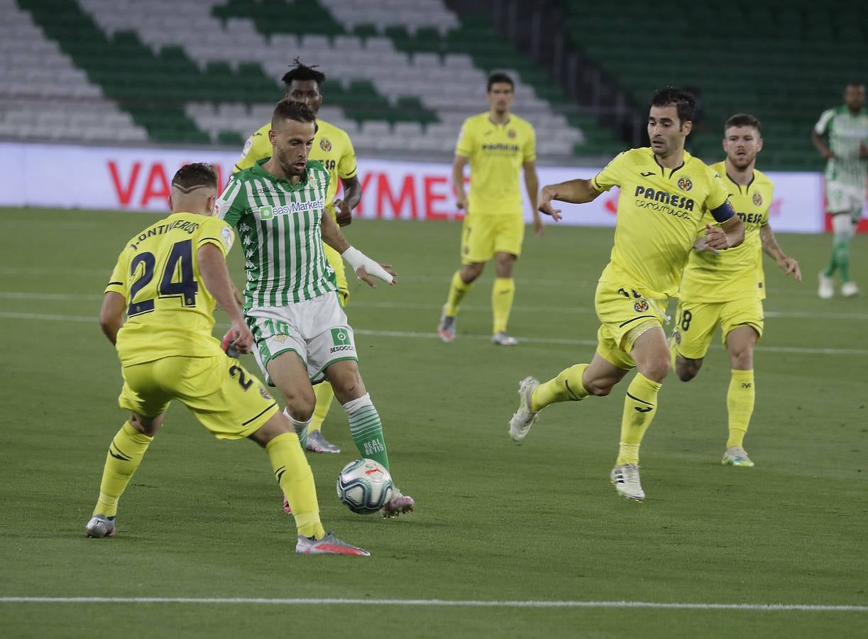 En imágenes, el Betis-Villarreal en el Villamarín