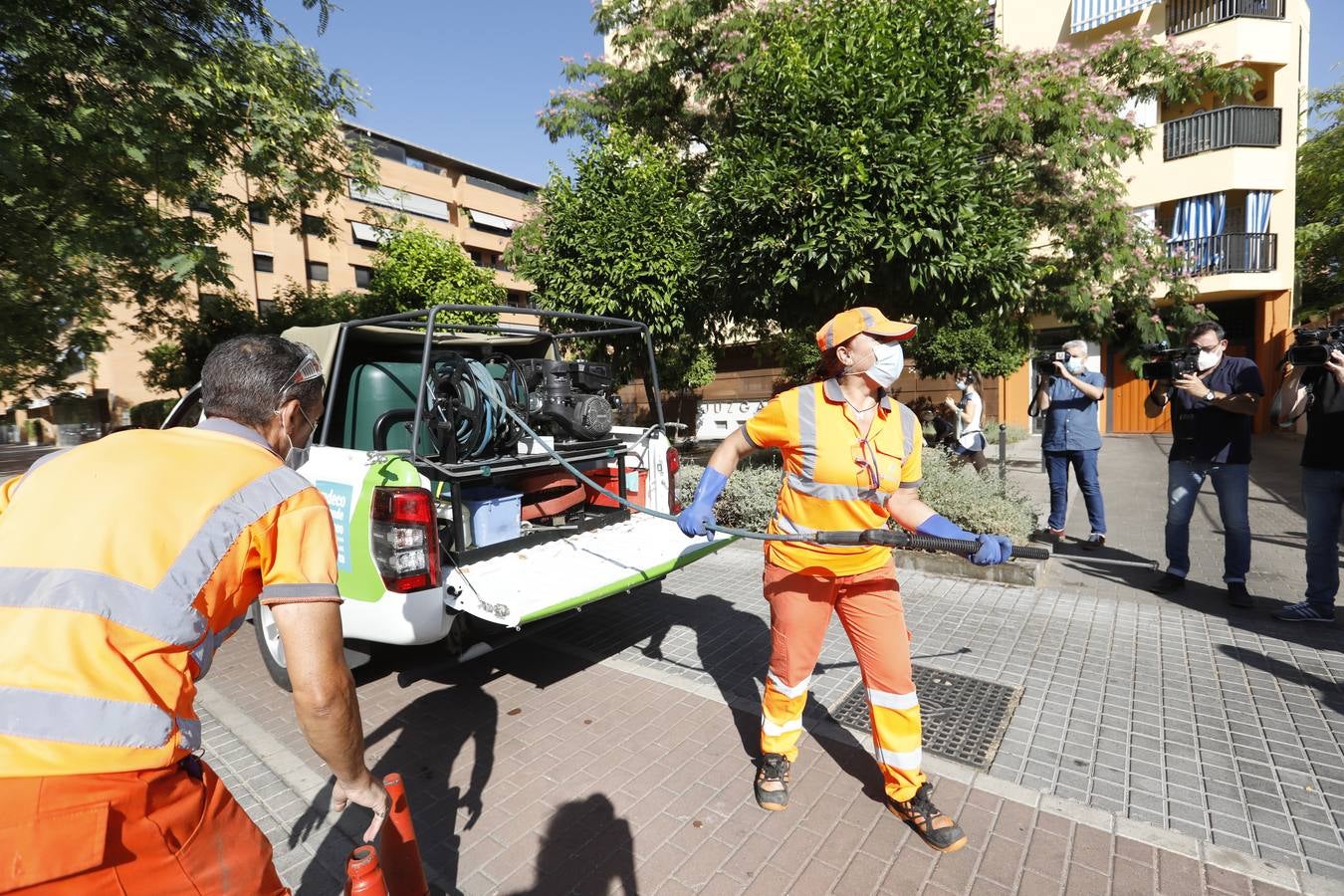 La nueva metodología de trabajo de Sadeco, en imágenes