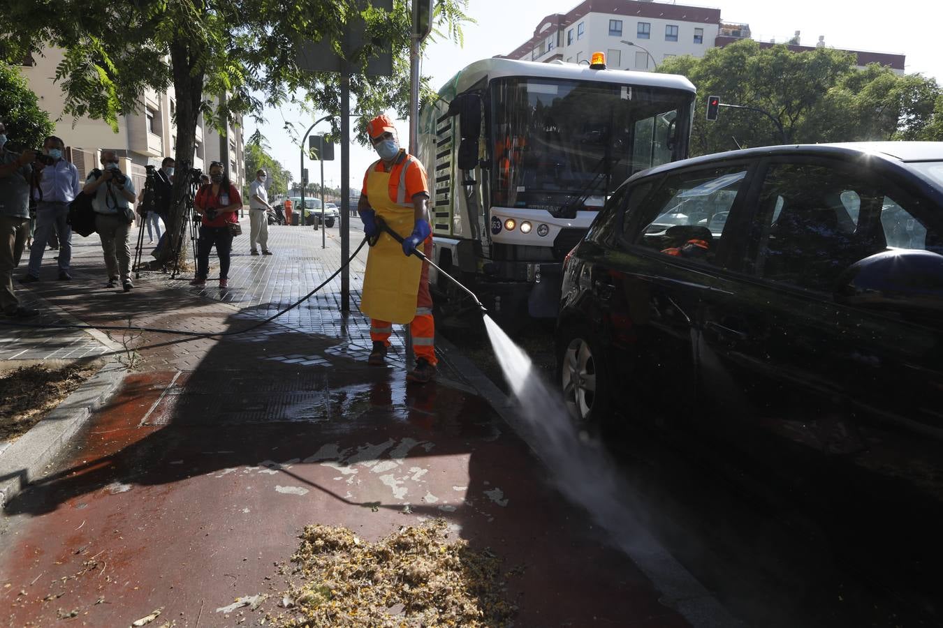 La nueva metodología de trabajo de Sadeco, en imágenes