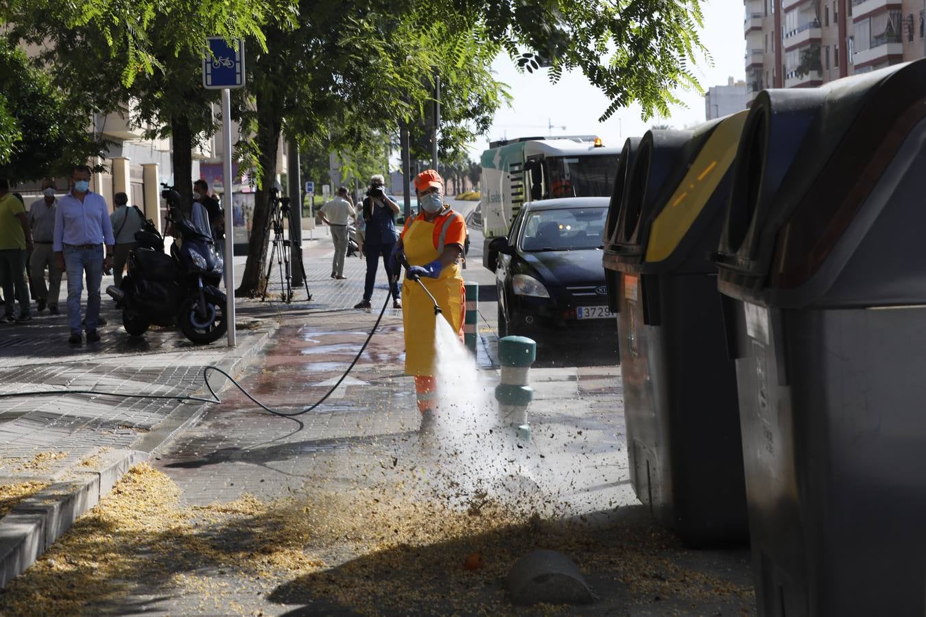 La nueva metodología de trabajo de Sadeco, en imágenes