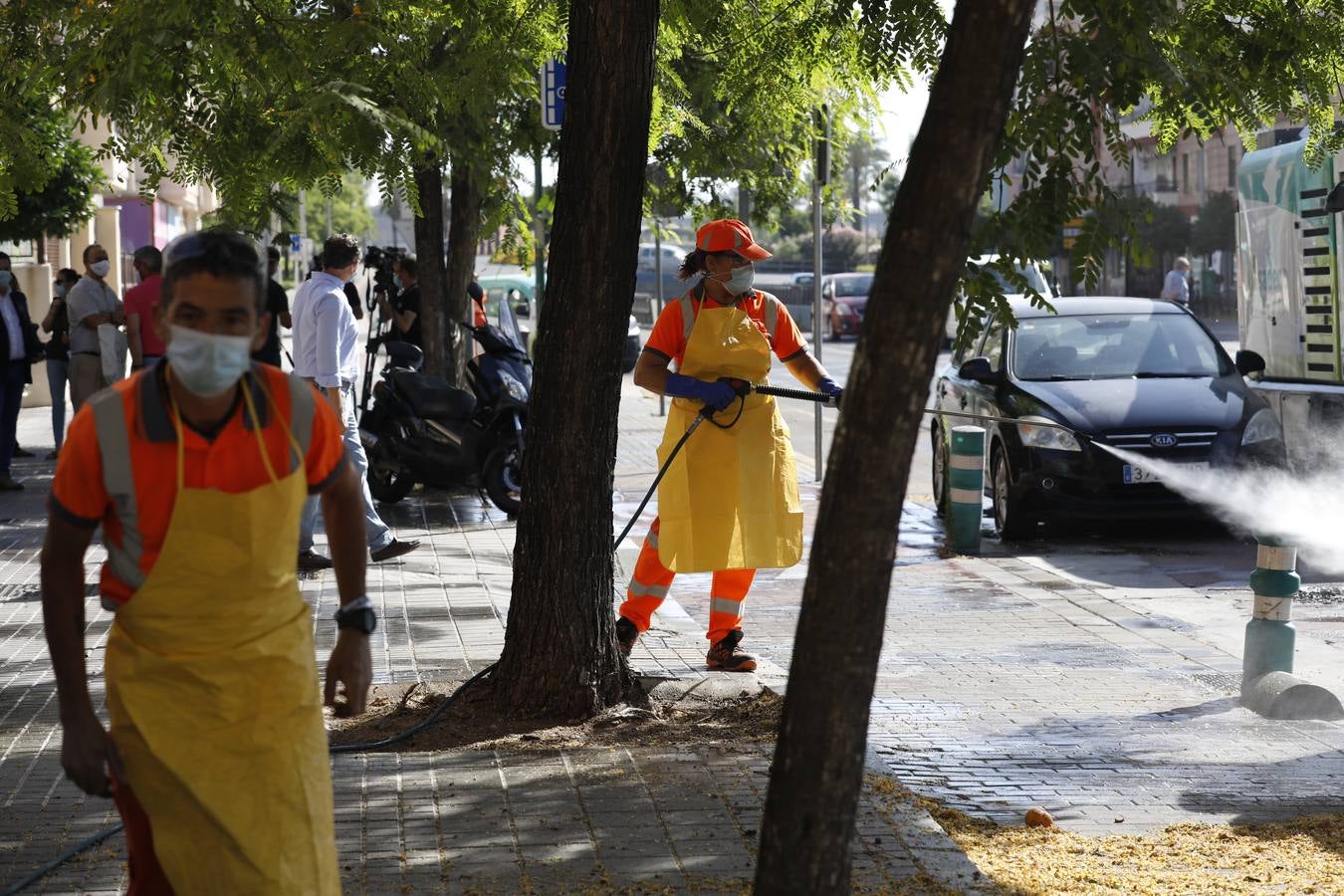 La nueva metodología de trabajo de Sadeco, en imágenes