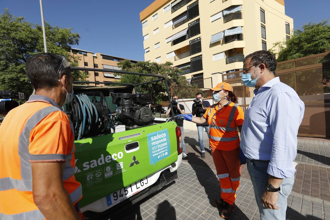 La nueva metodología de trabajo de Sadeco, en imágenes