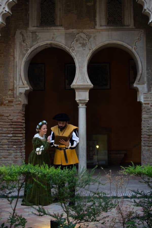 Vuelven las visitas teatralizadas al Alcázar de Sevilla