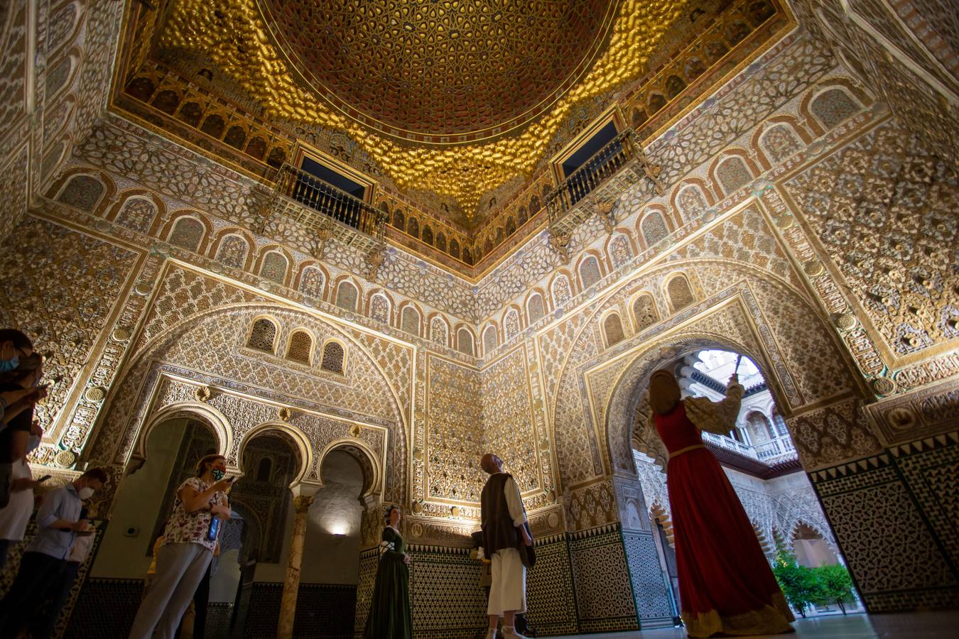 Vuelven las visitas teatralizadas al Alcázar de Sevilla