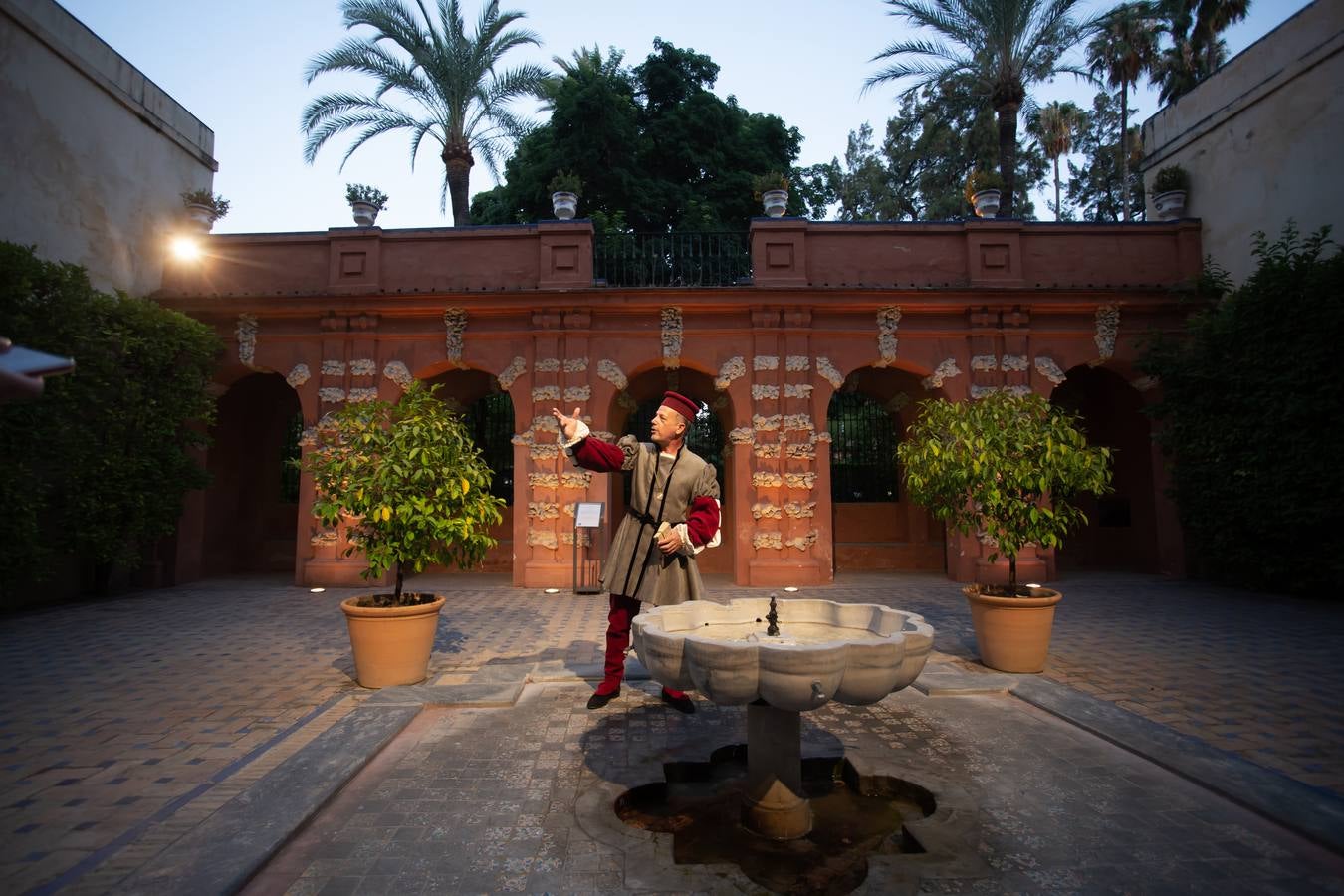 Vuelven las visitas teatralizadas al Alcázar de Sevilla