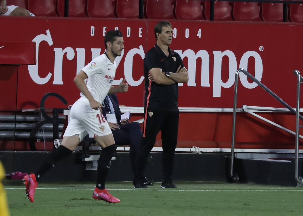 En imágenes, el Sevilla-Eibar en el Sánchez-Pizjuán