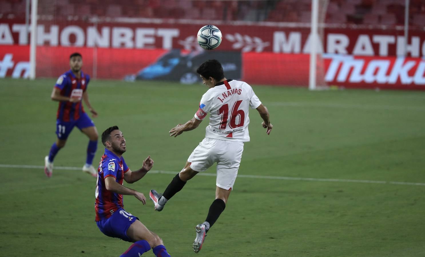 En imágenes, el Sevilla-Eibar en el Sánchez-Pizjuán