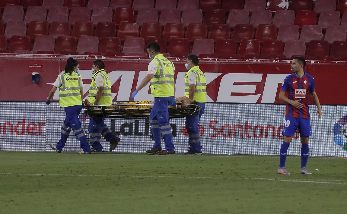 En imágenes, el Sevilla-Eibar en el Sánchez-Pizjuán