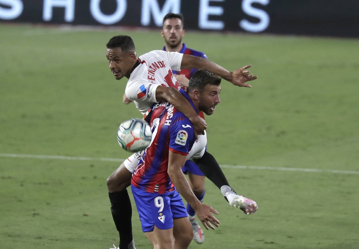 En imágenes, el Sevilla-Eibar en el Sánchez-Pizjuán