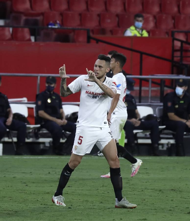 En imágenes, el Sevilla-Eibar en el Sánchez-Pizjuán