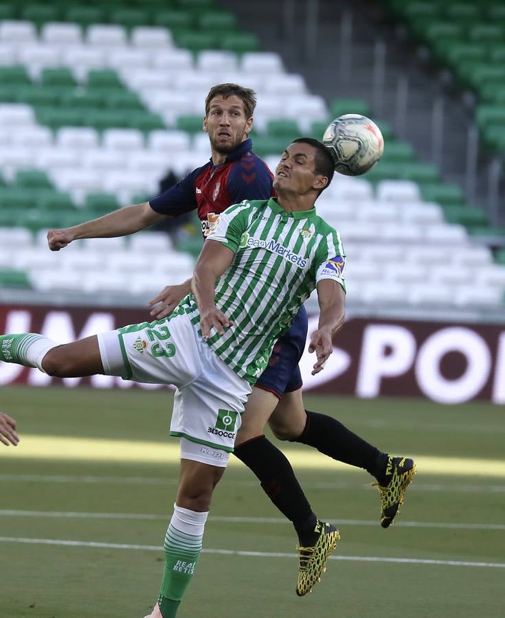 En imágenes, el encuentro entre el Betis y el Osasuna en el Benito Villamarín