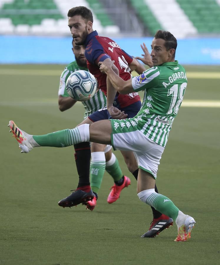En imágenes, el encuentro entre el Betis y el Osasuna en el Benito Villamarín