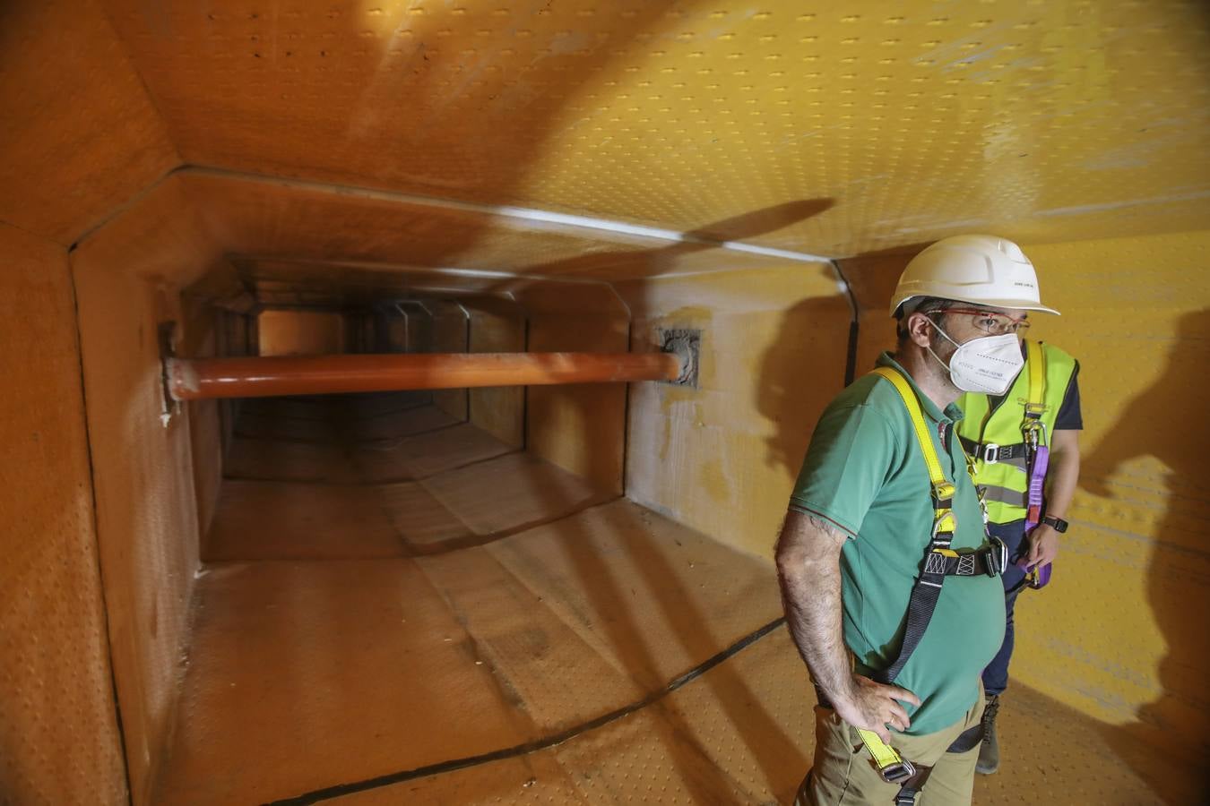 En imágenes, la construcción del colector de la Ronda de Tejares